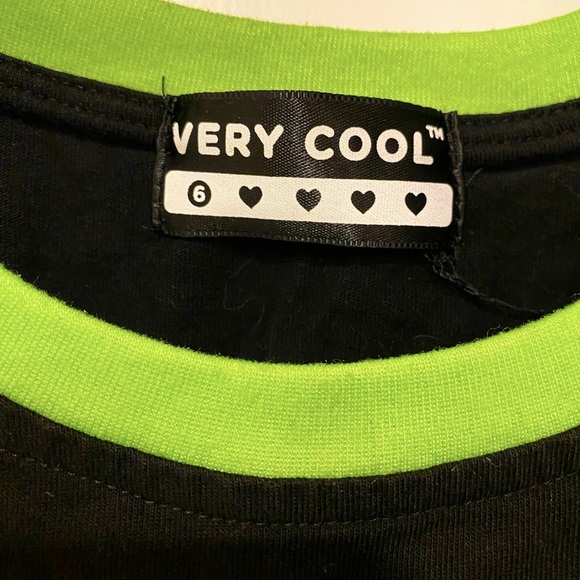 cool.shirtz ‘very cool’ embroidered crop top - Picture 3 of 6